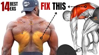 TOP 14 LAT WORKOUT WITH DUMBBELLS BARBELL AND CABLE ONLY THAT YOU NEVER DID AT GYM [upl. by Four]