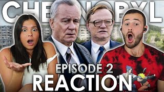 CHERNOBYL Is Freaking Us Out  Episode 2 Reaction [upl. by Ojillek]