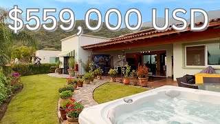 BEAUTIFUL ONE LEVEL VILLA ON SALE ┃ WEST AJIJIC┃ LAKE CHAPALA┃ MEXICO ┃559000 USD [upl. by Ijies]