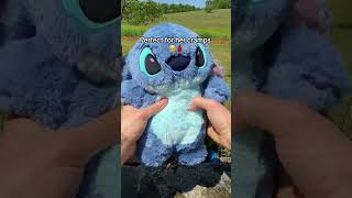 Stitch is here for the rescue ☺️🌸 periodtips liloandstitch plush viral [upl. by Richia554]