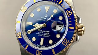 2020 Rolex Submariner Date 41mm 126613LB Rolex Watch Review [upl. by Niltag181]