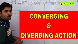 LIGHT  PART 5 CONVERGING AND DIVERGING LENS AND MIRROR [upl. by Thinia424]