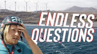 1 DAY IN LIFE 55 QUESTIONS Ultimate windsurfer QampA [upl. by Froehlich]