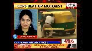 Bangalore traffic cop brutality Action to be taken against cops [upl. by Cheffetz]