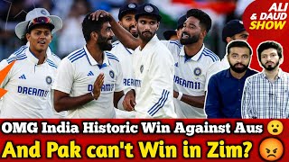 OMG India Biggest Ever Win in Aus  Bumrah Jaiswal amp Kohli Shocked Pak Media  IND v AUS [upl. by Nediarb]