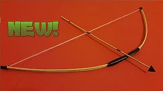 How to make a skewers Bow   Skewers Bow and Arrow Tutorials [upl. by Adnak]