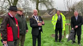 Time capsule buried to mark end of Sedgemoor District Council BurnhamOnSeacom [upl. by Donnamarie35]