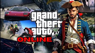 GTA Grand Theft Auto V Online  Live Stream  ArruGaming  Free play [upl. by Pembroke822]