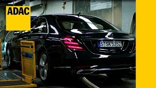 Mercedes S 400 d im Test I ADAC 2018 [upl. by Crudden]