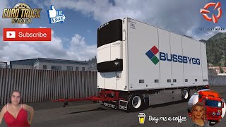 Euro Truck Simulator 2 149 Bussbygg Trailers by Kast 149  DLCs amp Mods [upl. by Felten]