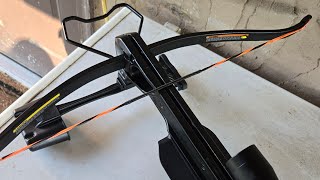 First Shots with the New Crossbow String by 60X Custom Strings [upl. by Kcirdnekal10]