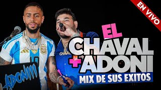 EL CHAVAL DE LA BACHATA 🎤 CANTANDO 15 DE SUS MEJORES EXITOS EN VIVO CON DJ ADONI [upl. by Joleen]