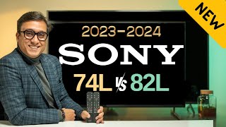 Sony 74L TV vs Sony 82L TV  Sony X82L TV  Sony X74L TV  Best TV in 2023 [upl. by Helbonnah]