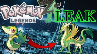 New Pokemon Legends ZA LEAKS starters regional forms new evoltions ride pokemon and ultimate form [upl. by Loos]