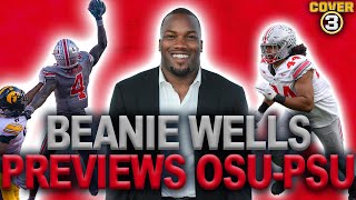 Beanie Wells compares Jeremiah Smith to Julio Jones  previews Ohio State vs Penn State [upl. by Phene]