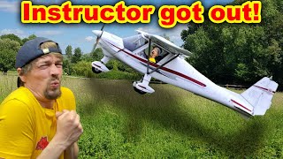 Learning to fly a REAL Airplane  My instructor got out [upl. by Nagoh183]