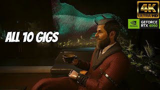 Cyberpunk 2077 Phantom Liberty  Mr Hands FULL GIGS 4K60FPS PC [upl. by Carlynn]