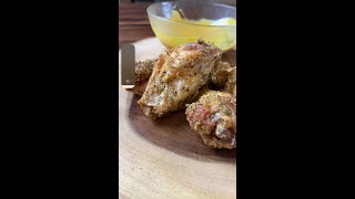 Easiest Lemon Pepper Wings Youve Ever Made [upl. by Alimac8]