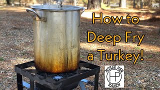 How to Deep Fry a Turkey [upl. by Inaluiak]