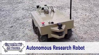 Agricultural Research Robot Autonomous Programmable SuperDroid Robots [upl. by Odrareve875]