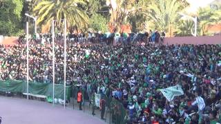 Berkane vs Raja 1  1 لقطة الأسبوع ، روعة جمهور الرجاء العالمي مع أغنية داوي خاوي [upl. by Gwynne]