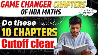 HOW TO CLEAR NDA MATHS CUTOFF  BEST STRATEGY TO QUALIFY NDA MATHS  HOW TO QUALIFY IN NDA MATHS [upl. by Aicilet]