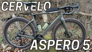 Cervelo Aspero5 Shimano GRX 825 Build [upl. by Flight]