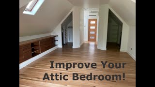 Attic Bedroom Remodel [upl. by Acisseg462]