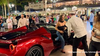 MONACO SUMMER BILLIONAIRES LIFESTYLE 572024 monaco supercars billionaires carspotting [upl. by Chelton]