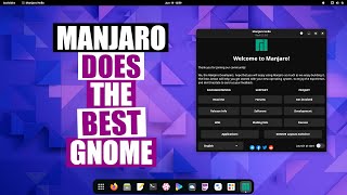 Manjaro Makes Desktop Linux Look GOOD [upl. by Heber60]