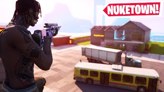 This COD NUKETOWN Zone Wars Map in Fortnite is INSANE Fortnite Creative Codes [upl. by Nennahs841]