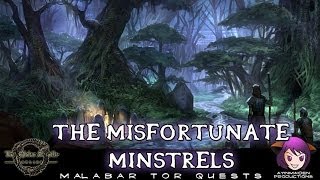 Elder Scrolls Online  L37 The Misfortunate Minstrels [upl. by Helbonna]