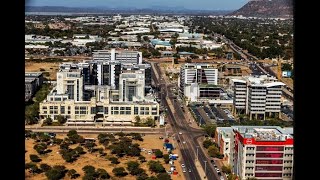 Driving around Gaborone Botswana [upl. by Daniala]