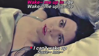 Evanescence  Bring Me to Life KARAOKE DUET [upl. by Annawak169]