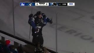 Ēriks Mateiko Goal vs Chicoutimi Sagueneens 03122023  QMJHL [upl. by Ayam]