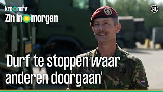 Deze militair is op yogamissie  Zin in morgen  KRONCRV [upl. by Barnes]