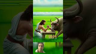 jesus vs satan ❤️😀 trending shorts video 👍😁 viral video 😂😂 shorts youtubeshorts holy jesus devi [upl. by Neelahs]