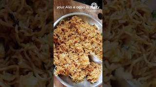 Alio e oglio maggi by shriti cookingfood cooking recipe maggi shorts [upl. by Nani]