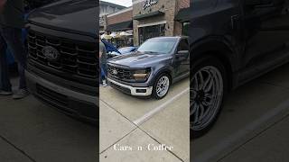 Cars and Coffee 20 carsandcoffee contentcreator ford150sleeper [upl. by Hcirdeirf]