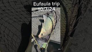 Eufaula trip 10724 oklahomafishing crappiefishing crappie fishing oklahomaoutdoors [upl. by Ahsuas]