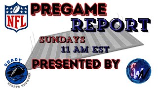 The NFL Pregame Report  October 6th 2024 [upl. by Africa]