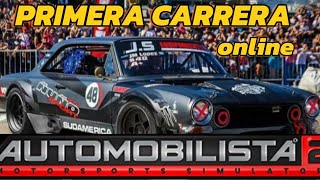 😁MI PRIMERA CARRERA ONLINE AUTOMOVILISTA 2 [upl. by Nuyh]