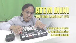 ATEM Mini Software Control Panel  ATEM Mini Review Part 3 [upl. by Prosperus]