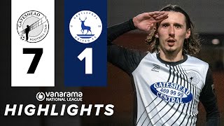 Gateshead put SEVEN past Pools 🤯  Gateshead 71 Hartlepool United  HIGHLIGHTS [upl. by Naugan505]