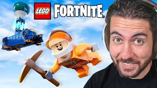 Can I Survive 100 Days in Lego Fortnite [upl. by Lizned]