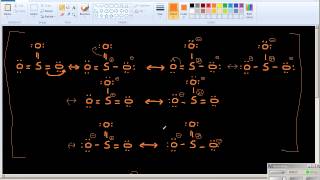 SO3 Resonance Structure Explanation [upl. by Nnahtebazile]