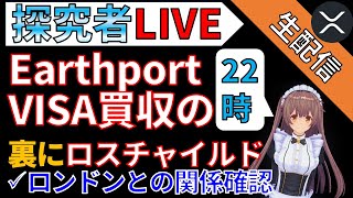 【リップル・XRP】Earthport VISA買収劇の裏にロスチャイルド！ロンドンシティを確認！ [upl. by Cosette221]