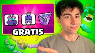 CÓMO OBTENER GRATIS EVOLUCIÓN DE BATS Y EMOTES EN CLASH ROYALE [upl. by Frida383]