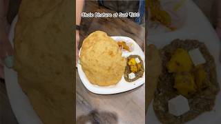 Chole Bhature At Just ₹100 cholebhaturae shortsfeed snacks youtubeshorts foodie reels [upl. by Tuorah]