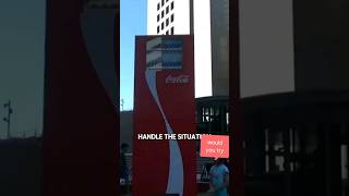 The tallest vending machine in the world vendingmachine entertainment funny cocacola fyp love [upl. by Gibbeon263]